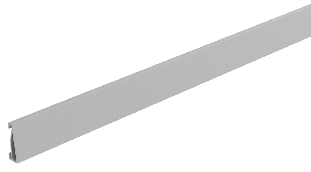 Häfele 547.52.570 TAG - Shoe Fence Bar, 90" Length, powder-coated aluminum, black