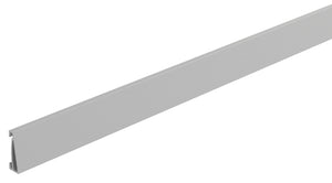 Häfele 547.52.570 TAG - Shoe Fence Bar, 90" Length, powder-coated aluminum, black