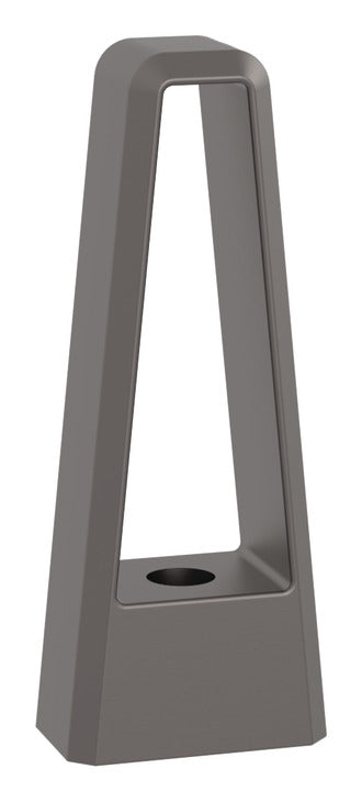 Häfele 547.52.567 TAG - Post for Shoe Fence, plated zinc, center post, matte gold
