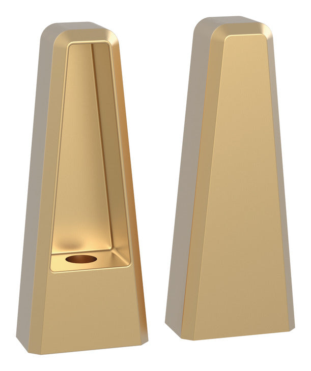 Häfele 547.52.568 TAG - Post for Shoe Fence, plated zinc, center post, matte nickel