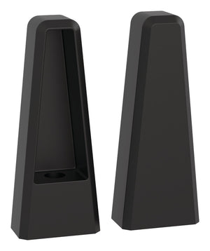 Häfele 547.52.566 TAG - Post for Shoe Fence, plated zinc, center post, polished chrome