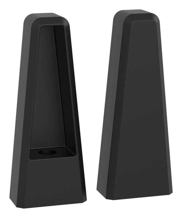 Häfele 547.52.568 TAG - Post for Shoe Fence, plated zinc, center post, matte nickel
