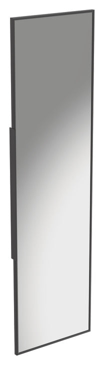 Häfele 805.72.046 TAG - Pull-Out Mirror, powder-coated aluminum, black, 47 3/8" height