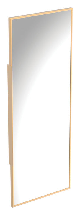 Häfele 805.72.049 TAG - Pull-Out Mirror, powder-coated aluminum, matte nickel, 47 3/8" height