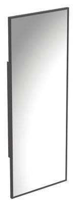 Häfele 805.72.046 TAG - Pull-Out Mirror, powder-coated aluminum, black, 47 3/8" height