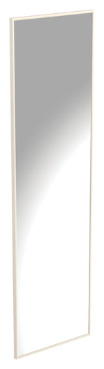 Häfele 805.72.040 TAG - Fixed Mirror, powder-coated aluminum, slate gray, 47" height