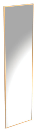 Häfele 805.72.031 TAG - Fixed Mirror, powder-coated aluminum, black, 35" height