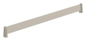 Häfele 547.52.100 TAG - Shoe Fence, powder-coated aluminum, black, 17" length