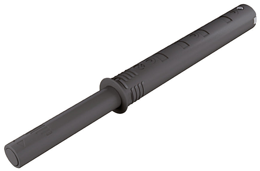 Häfele 356.12.317 Push catch, for drilling in, ⌀ 10 mm or for screw fixing into 32/37 series drilled holes, With buffer, anthracite