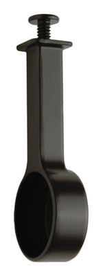 Häfele 830.28.793 TAG - Suspended Closet Rod Support, for round rods, matte aluminum
