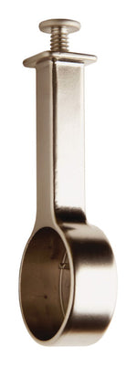 Häfele 830.28.792 TAG - Suspended Closet Rod Support, for round rods, polished chrome