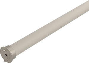 Häfele 800.18.190 TAG - Round Closet Rod with Supports, black, 17 3/4" length