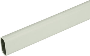 Häfele 830.28.843 TAG - Closet Rod, Oval, powder-coated aluminum, black