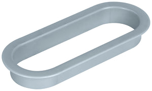 Häfele 429.87.305 Oval Grommets, Plastic, 34mm x 190mm, 3 hour UL fire rated, 100kg, 6 3/4" x 2 3/4", white