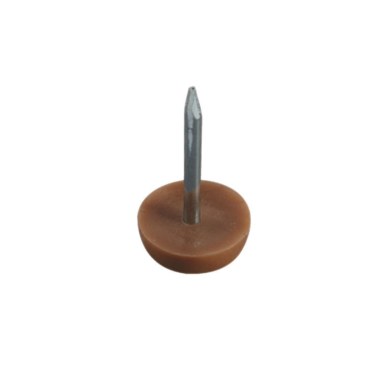 Häfele 650.02.191 Furniture Glide, Height 5 mm, Knock-in, For knocking in, Ø19 mm (3/4"), white