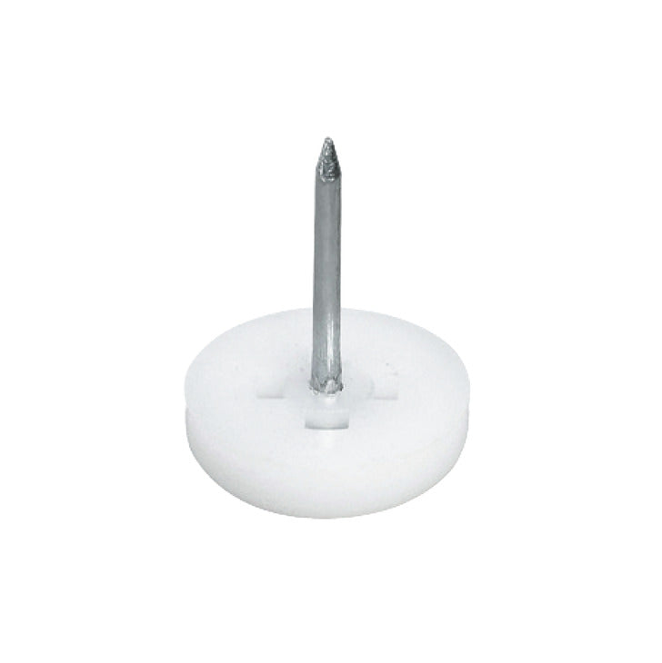 Häfele 650.02.199 Furniture Glide, Height 5 mm, Knock-in, For knocking in, Ø19 mm (3/4"), brown