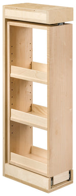 Häfele 504.60.101 Wall Cabinet Filler, Solid Maple, W x H: 6" x 30"