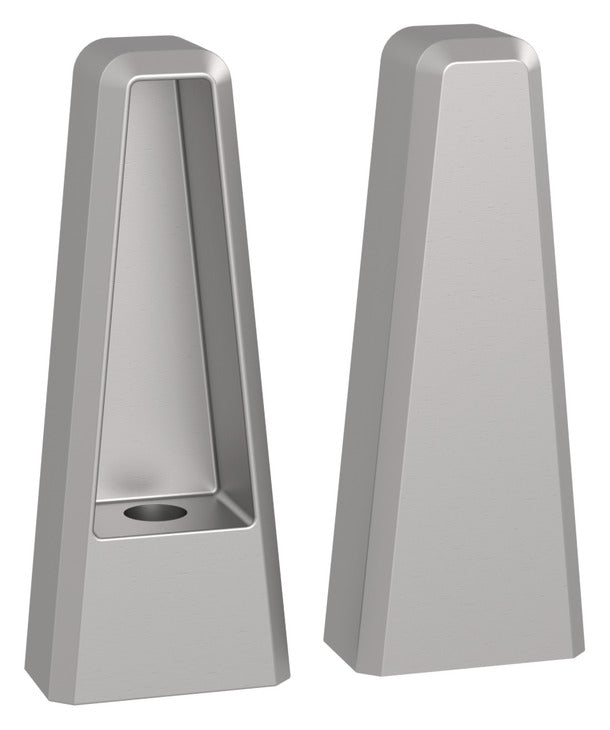 Häfele 547.52.566 TAG - Post for Shoe Fence, plated zinc, center post, polished chrome