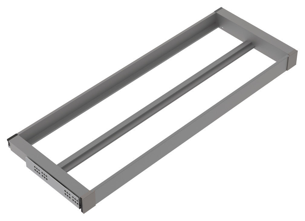 Häfele 807.81.655 TAG - Shelf Frame, Curate, W x D: 24" x 20", matte nickel