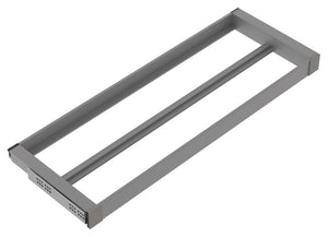 Häfele 807.81.628 TAG - Shelf Frame, Curate, W x D: 24" x 14", matte gold