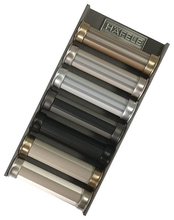 Häfele 732.33.215 TAG - Metal and Leather Display Kit