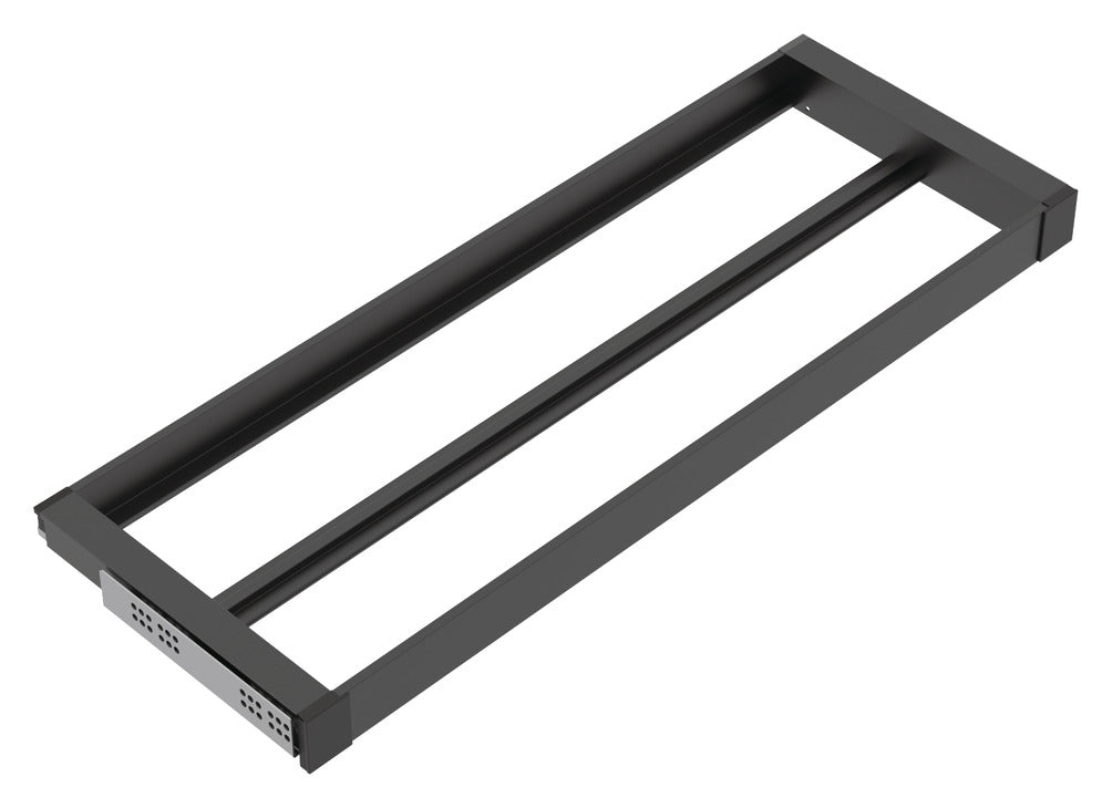 Häfele 807.81.628 TAG - Shelf Frame, Curate, W x D: 24" x 14", matte gold