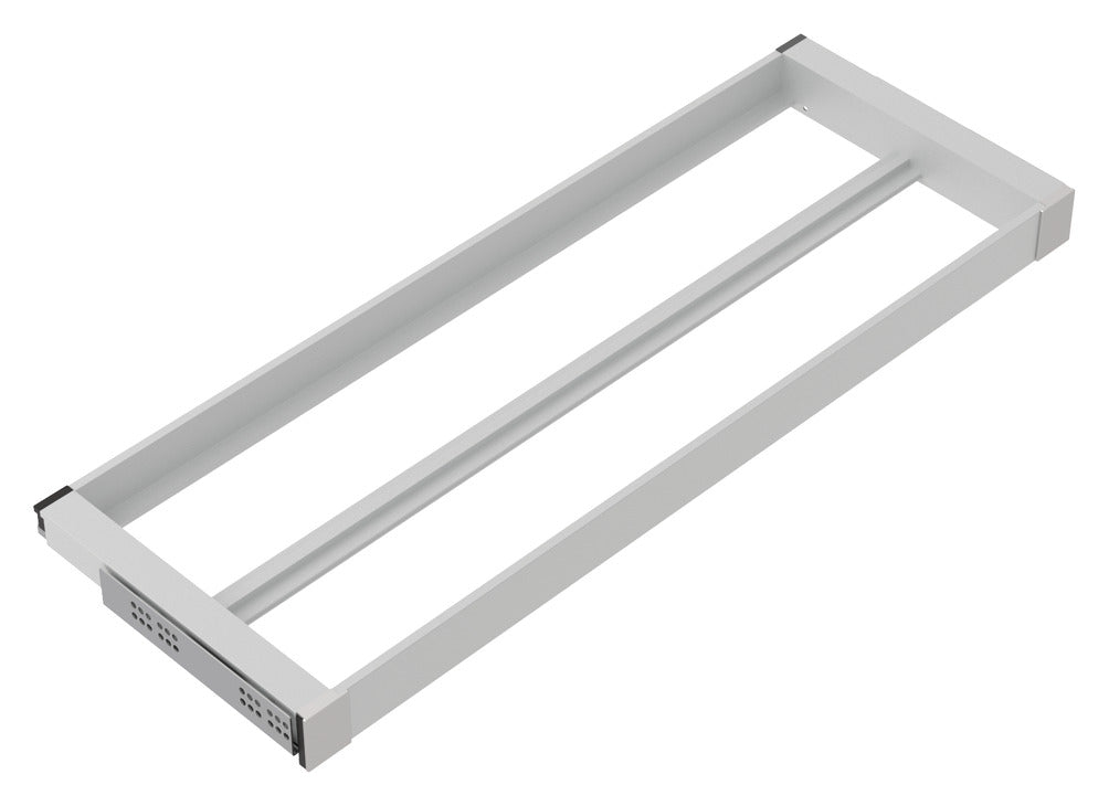 Häfele 807.81.609 TAG - Shelf Frame, Curate, W x D: 18" x 14", matte gold