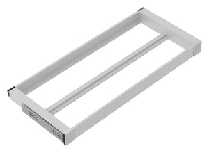 Häfele 807.81.626 TAG - Shelf Frame, Curate, W x D: 18" x 14", slate gray