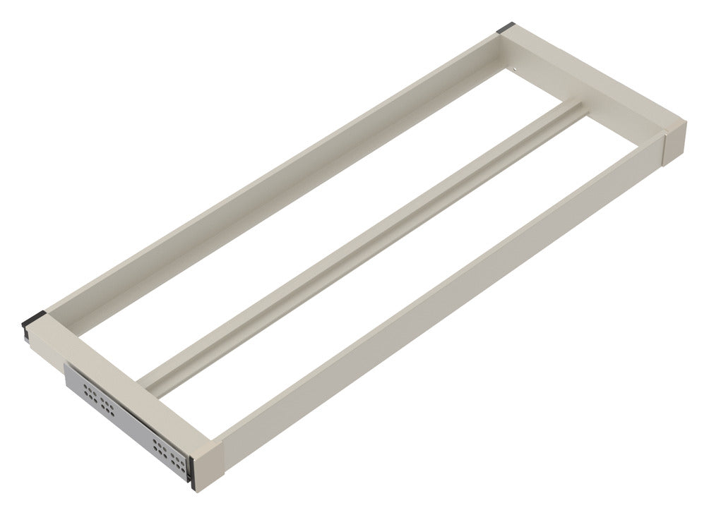 Häfele 807.81.659 TAG - Shelf Frame, Curate, W x D: 18" x 20", matte aluminum