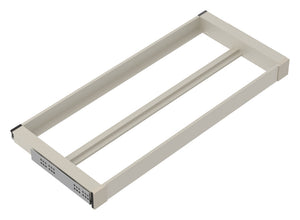 Häfele 807.81.655 TAG - Shelf Frame, Curate, W x D: 24" x 20", matte nickel