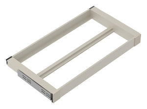 Häfele 807.81.628 TAG - Shelf Frame, Curate, W x D: 24" x 14", matte gold