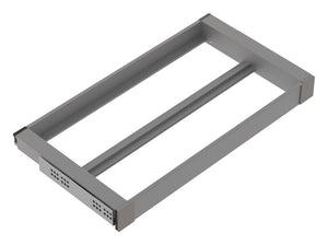 Häfele 807.81.641 TAG - Shelf Frame, Curate, W x D: 36" x 14", slate gray