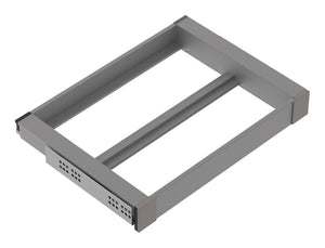 Häfele 807.81.628 TAG - Shelf Frame, Curate, W x D: 24" x 14", matte gold