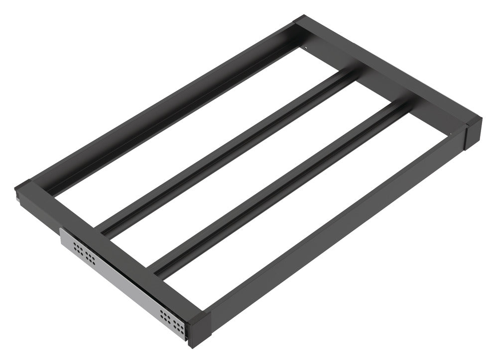 Häfele 807.81.628 TAG - Shelf Frame, Curate, W x D: 24" x 14", matte gold