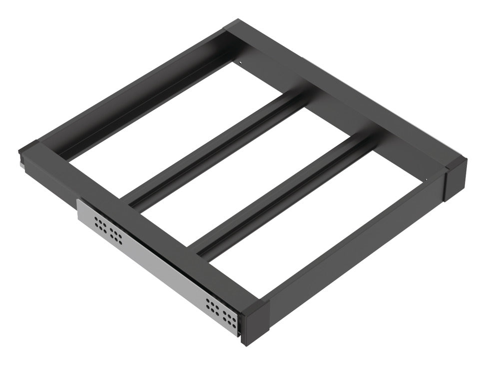 Häfele 807.81.655 TAG - Shelf Frame, Curate, W x D: 24" x 20", matte nickel