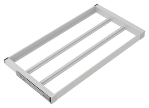 Häfele 807.81.659 TAG - Shelf Frame, Curate, W x D: 18" x 20", matte aluminum