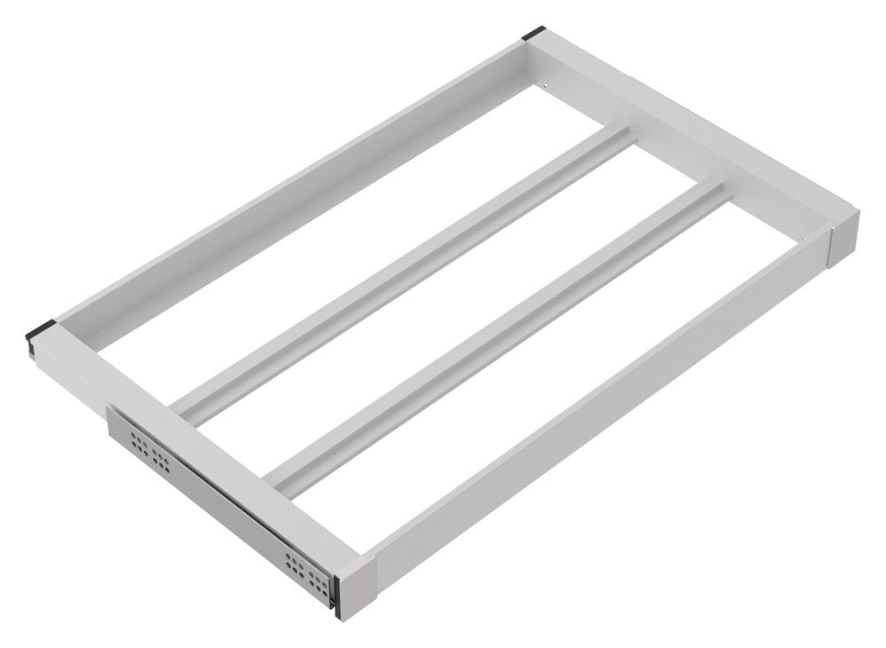 Häfele 807.81.655 TAG - Shelf Frame, Curate, W x D: 24" x 20", matte nickel