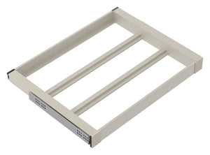 Häfele 807.81.655 TAG - Shelf Frame, Curate, W x D: 24" x 20", matte nickel