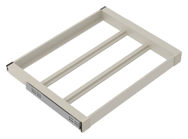 Häfele 807.81.655 TAG - Shelf Frame, Curate, W x D: 24" x 20", matte nickel