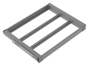 Häfele 807.81.655 TAG - Shelf Frame, Curate, W x D: 24" x 20", matte nickel