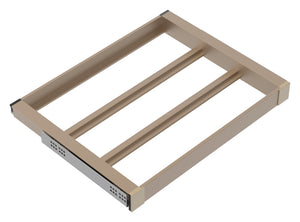 Häfele 807.81.659 TAG - Shelf Frame, Curate, W x D: 18" x 20", matte aluminum