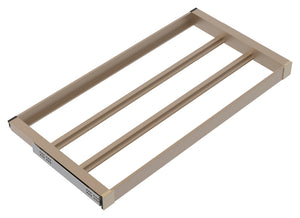 Häfele 807.81.628 TAG - Shelf Frame, Curate, W x D: 24" x 14", matte gold
