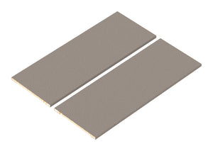 Häfele 807.81.670 TAG - Shelf Inserts, Curate, W x D: 30" x 20", oyster