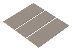 Häfele 807.81.669 TAG - Shelf Inserts, Curate, W x D: 30" x 20", pewter