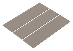 Häfele 807.81.669 TAG - Shelf Inserts, Curate, W x D: 30" x 20", pewter
