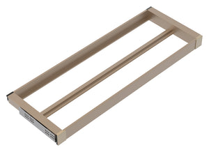 Häfele 807.81.655 TAG - Shelf Frame, Curate, W x D: 24" x 20", matte nickel