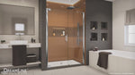 DreamLine Elegance-LS 34 1/2 - 36 1/2 in. W x 72 in. H Frameless Pivot Shower Door in Satin Black