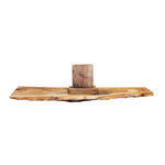 Handmade Live Egde Bath Caddy Walnut