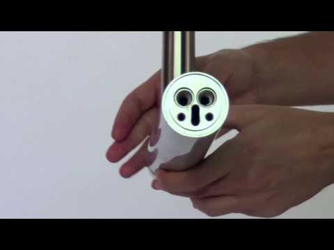 ALFI brand AB1023-BN Tall Brushed Nickel Single Lever Bathroom Faucet