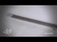 ALFI brand 59" Stainless Steel Linear Shower Drain with Groove Lines